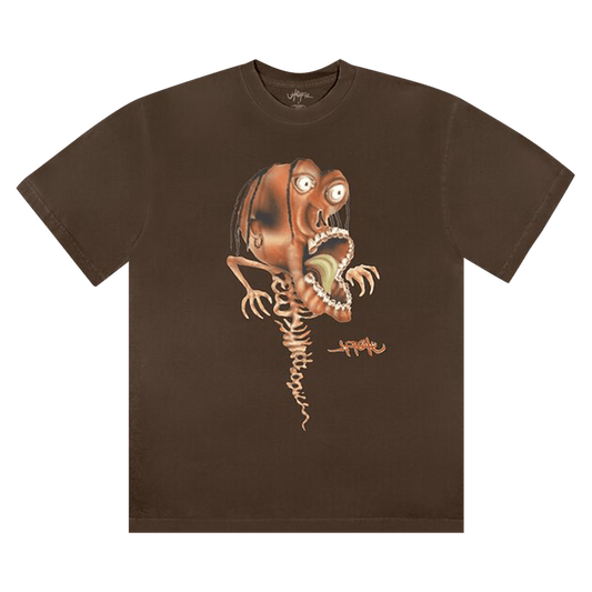 Cactus Jack by Travis Scott Annihilator T-Shirt Brown