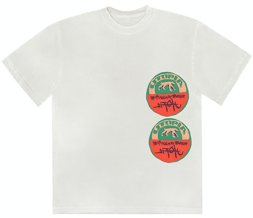 Travis Scott Utopia B3 T-Shirt White