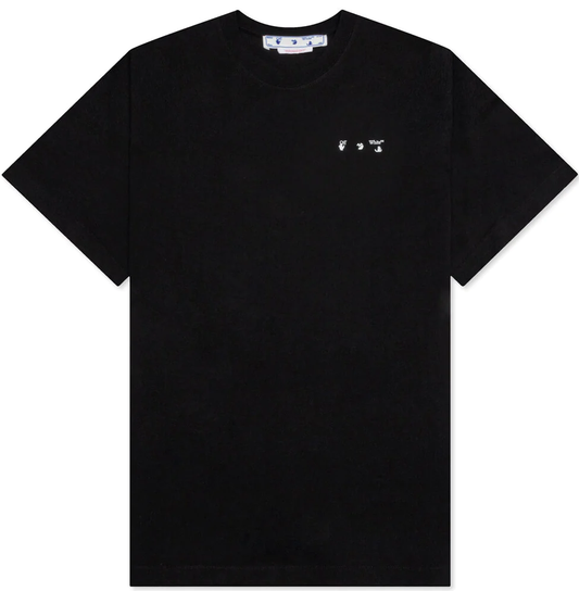 OFF-WHITE Caravaggio Paint Over T-Shirt Black