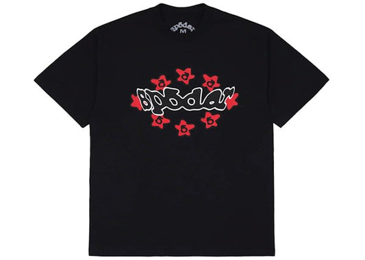 Sp5der Warped T-Shirt Black/Red