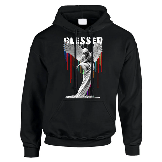 R Max Clothing Blessed Hoodie Black