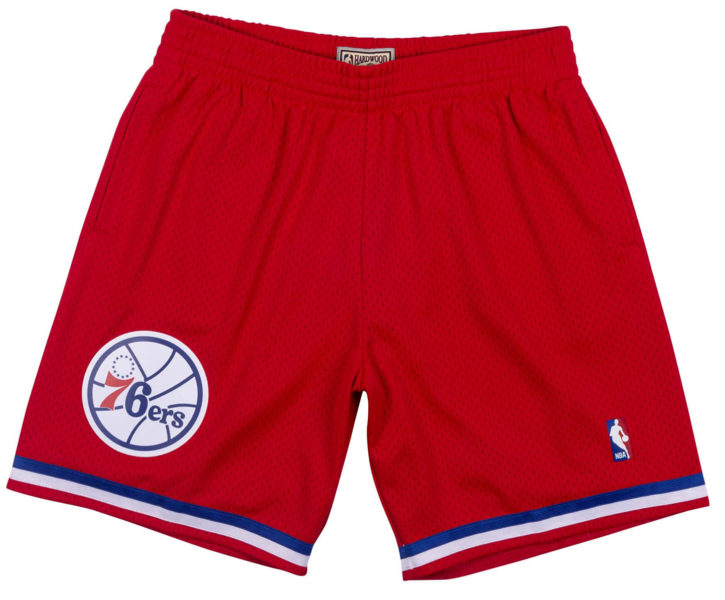 M&N Philadelphia 76ers Swingman Shorts (1996-97/Road)