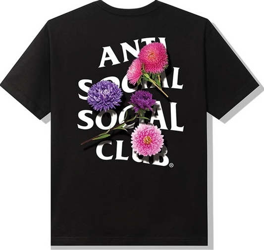 Anti Social Social Club Broken Vase T-Shirt Black