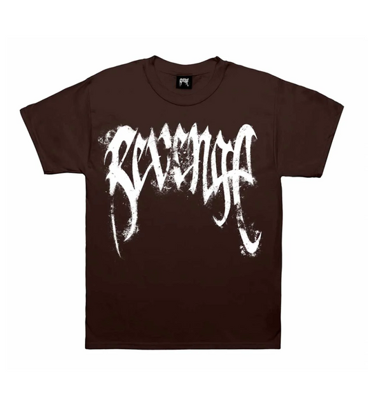 Revenge St. Michael T-Shirt Chocolate Brown