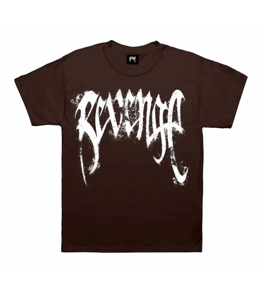 Revenge St. Michael T-Shirt Chocolate Brown