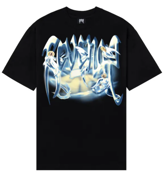 Revenge Angel Arch Logo T-Shirt Black