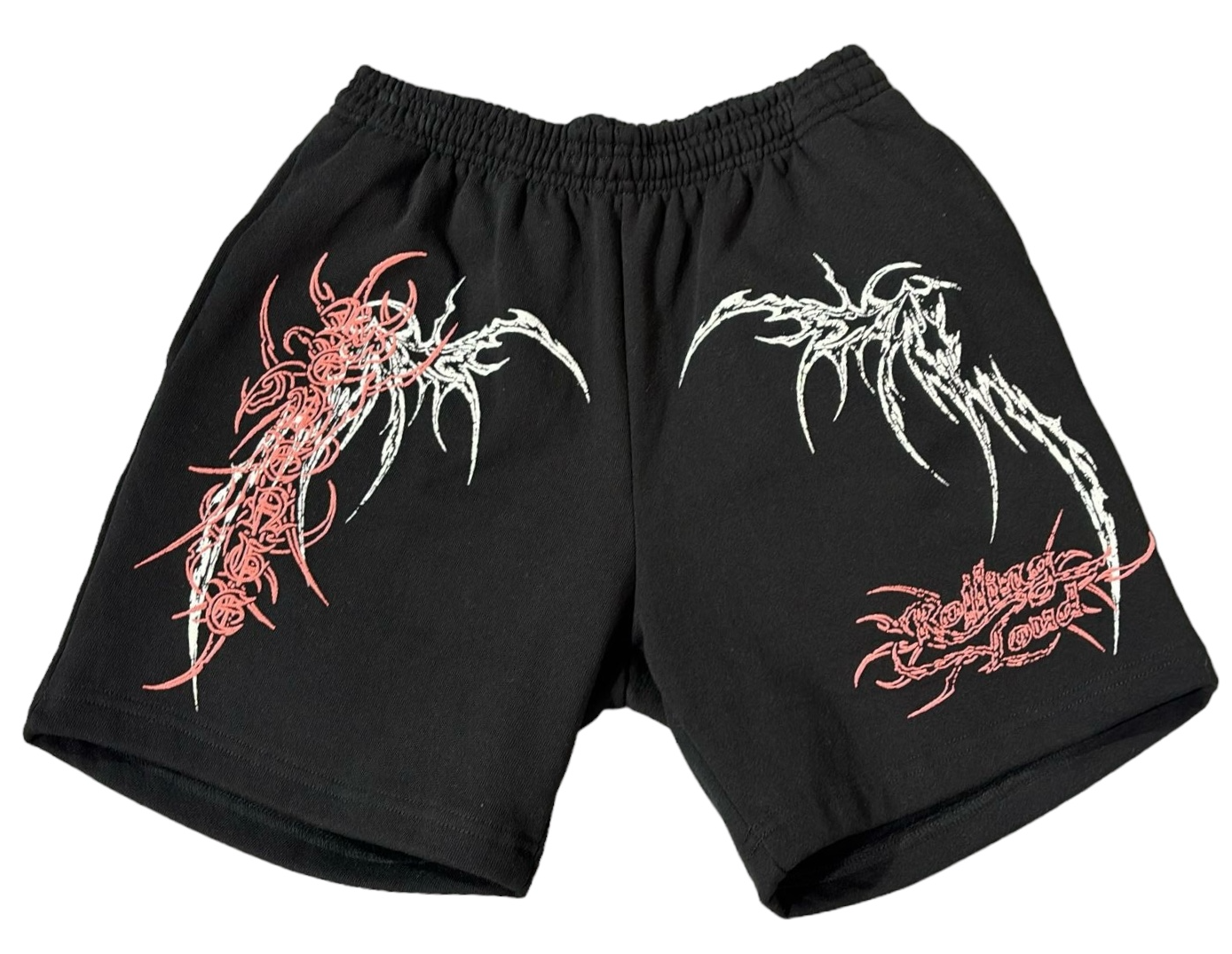 Revenge X Rolling Loud Temple Shorts Black