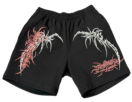 Revenge X Rolling Loud Temple Shorts Black