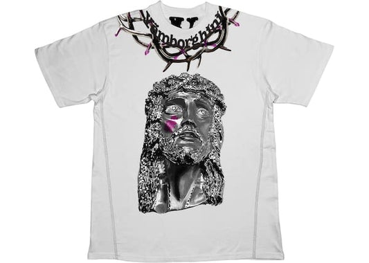 Vlone Yams Day Jesus Piece T-Shirt White