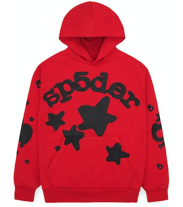 Sp5der Beluga Hoodie Red