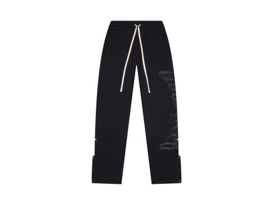 Godspeed OG Logo V2 Sweatpants Black/Black Satin