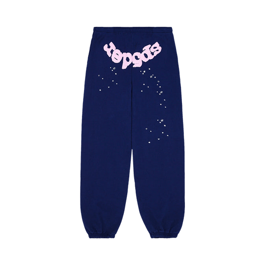 Sp5der OG Web Sweatpants Navy