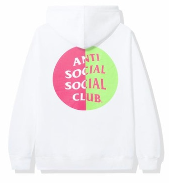 Anti Social Social Club Hypocrite Hoodie White