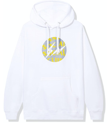 Anti Social Social Club x Fragment Called Interference Hoodie White