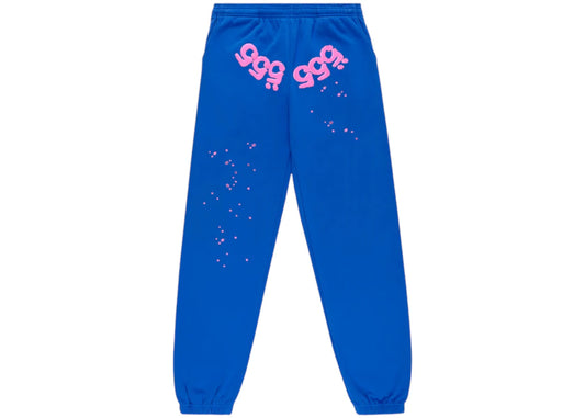 Sp5der Angel Number Sweatpant Blue/Pink
