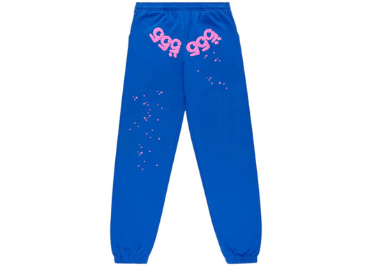 Sp5der Angel Number Sweatpant Blue/Pink