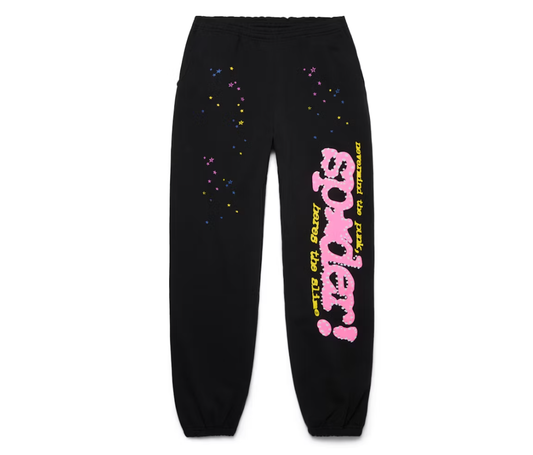 Sp5der P*NK V2 Sweatpant Black
