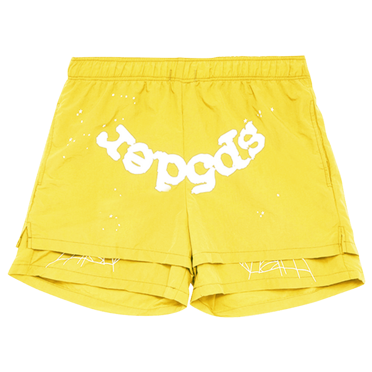 Sp5der Logo Short Yellow