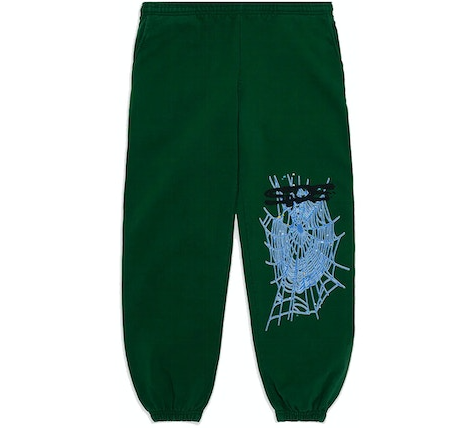 Sp5der Web Sweatpants Hunter Green
