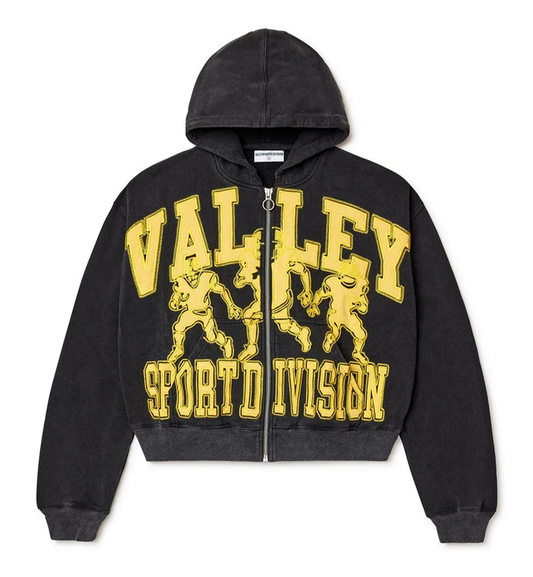 Vale Forever Friday Zip Up Hoodie Black
