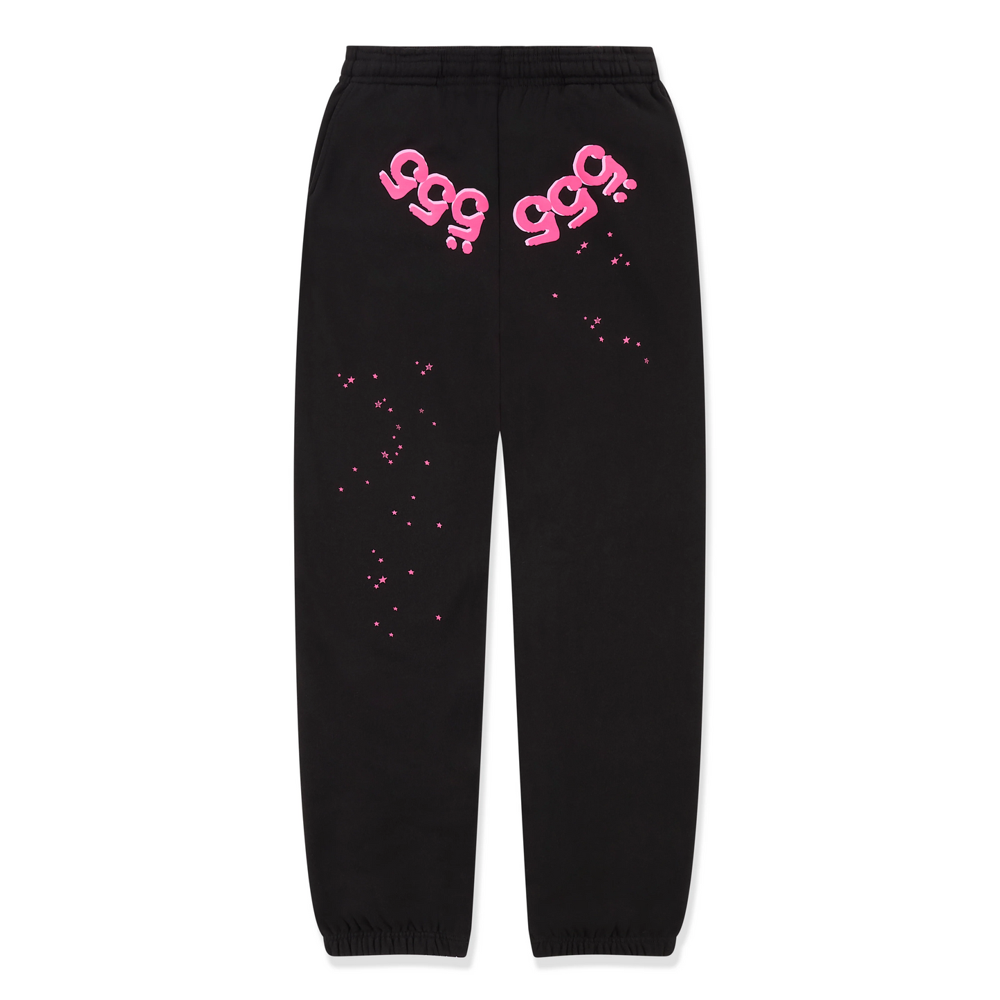 Sp5der Angel Number Sweatpant Black/Pink