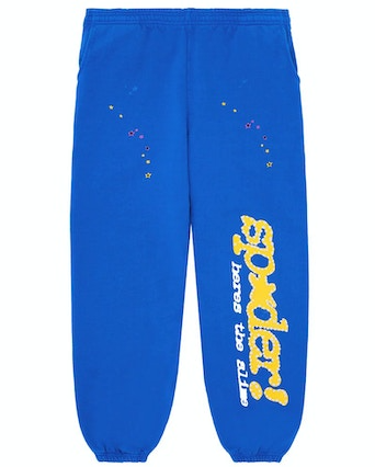 Sp5der TC Sweatpants Blue