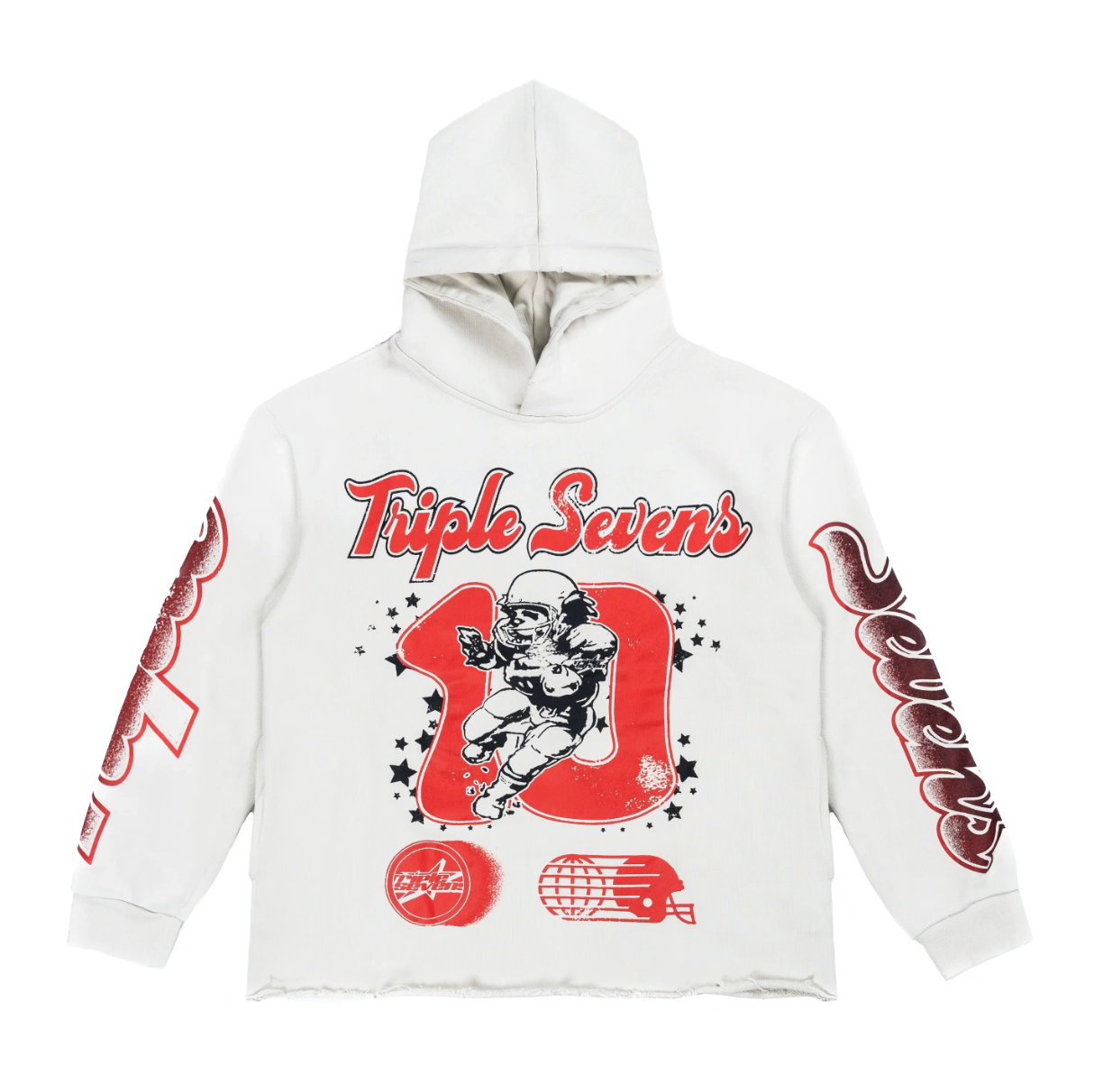 Triple Sevens All Star Football Hoodie White