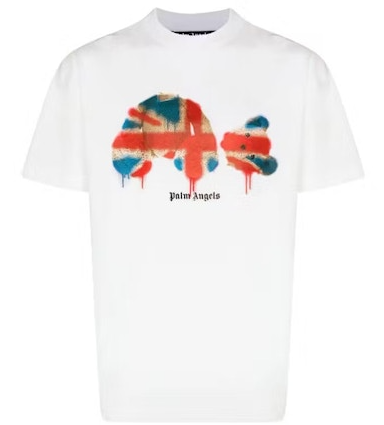 Palm Angels x Browns Union Jack Bear T-Shirt White