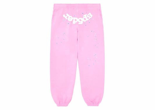 Sp5der OG Web Sweatpants Pink