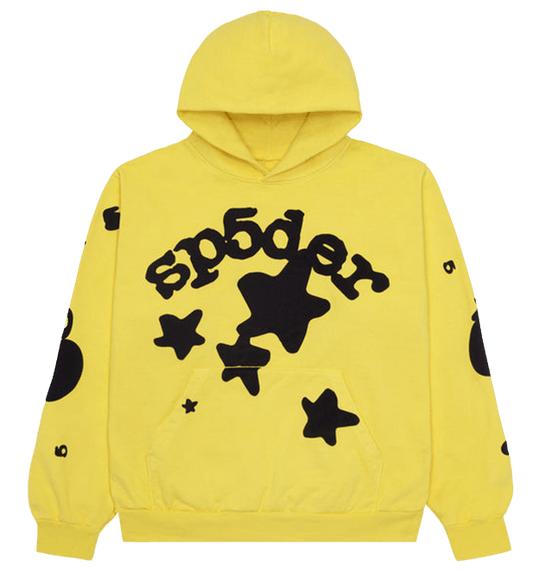 Sp5der Beluga Hoodie Gold