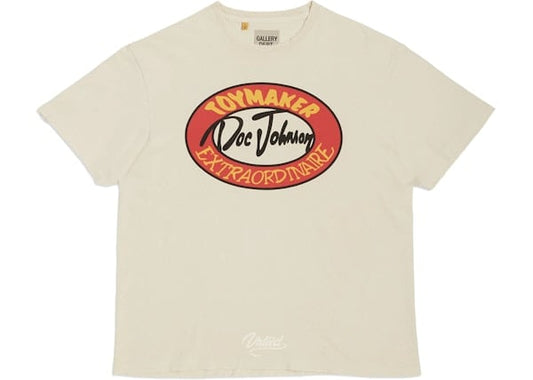 Gallery Dept. Toymaker Doc Johnson T-Shirt Antique White