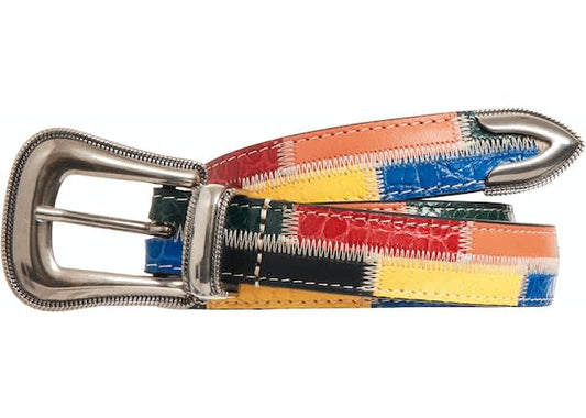 Supreme Patchwork Ranger Belt Multicolor