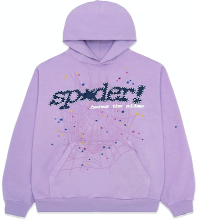 Sp5der Web Hoodie Acai