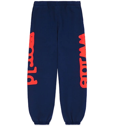 Sp5der Beluga Sweatpants Navy