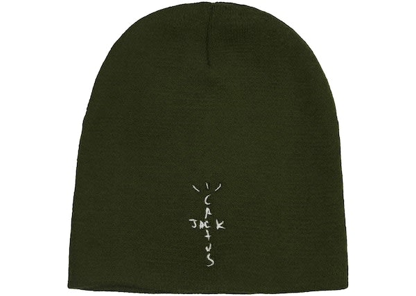 Travis Scott Cactus Wink Beanie Green