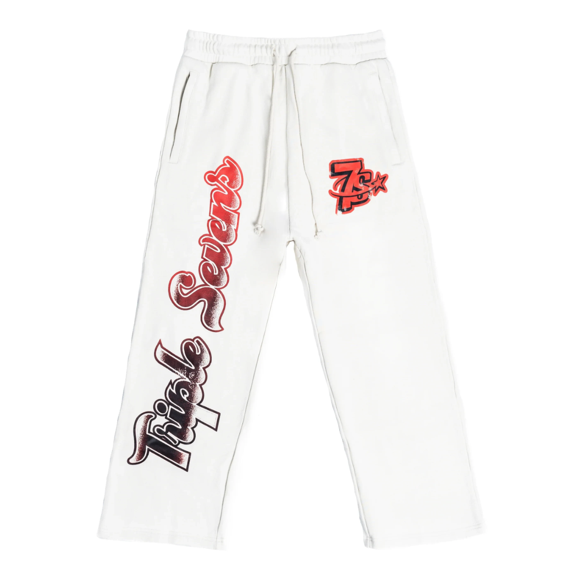 Triple Sevens All Star Football Sweatpants White