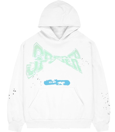Sp5der Cross Country Hoodie Eggshell