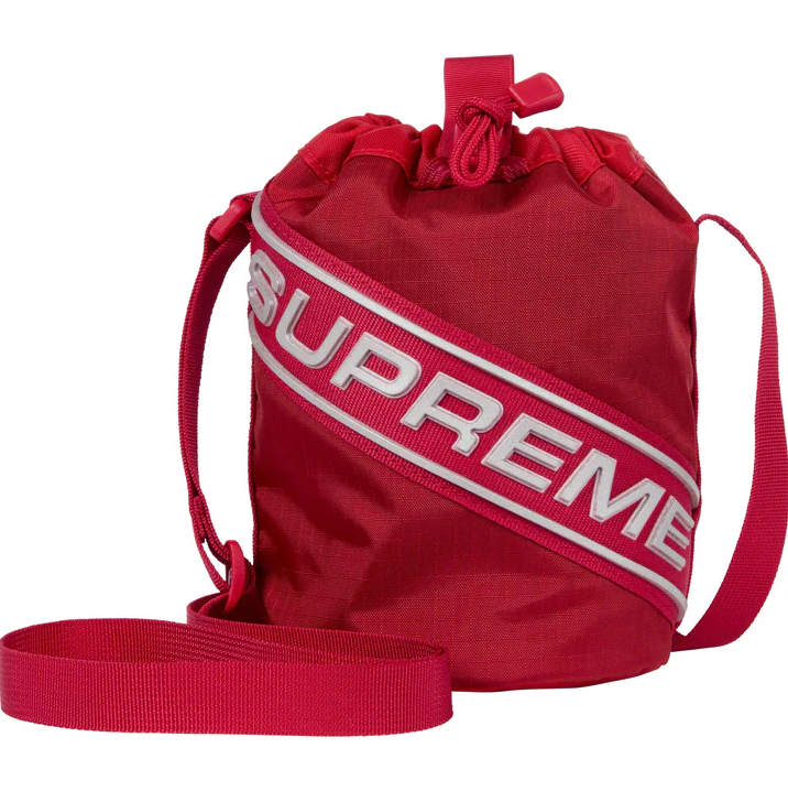 Supreme Small Cinch Pouch Red