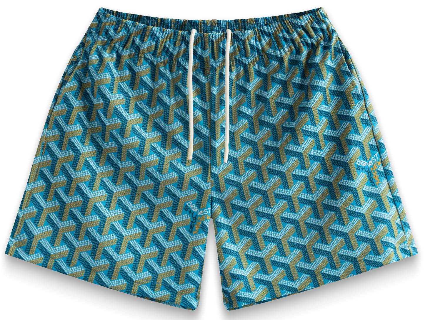 Bravest Studios Paris Shorts Atlantic Blue