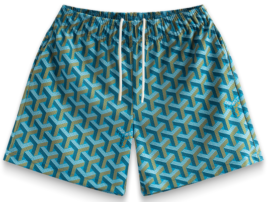 Bravest Studios Paris Shorts Atlantic Blue