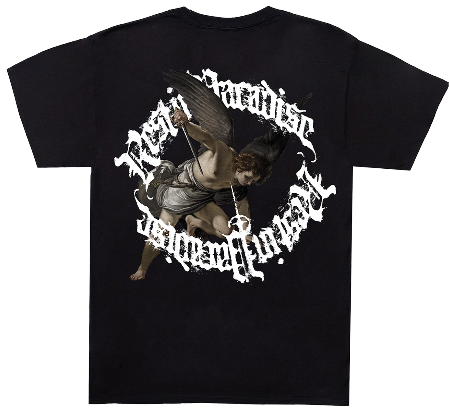 Revenge St. Michael T-Shirt Black