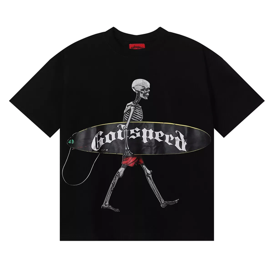 Godspeed Surf Day T-Shirt Black